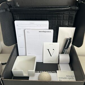 Cloth and Paper Stationery and complete Luxe desk set
